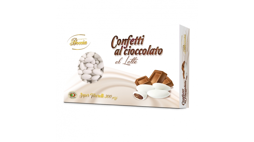 Confetto al cioccolato a latte 300 pezzi da 1kg - Confetti Boccia srl
