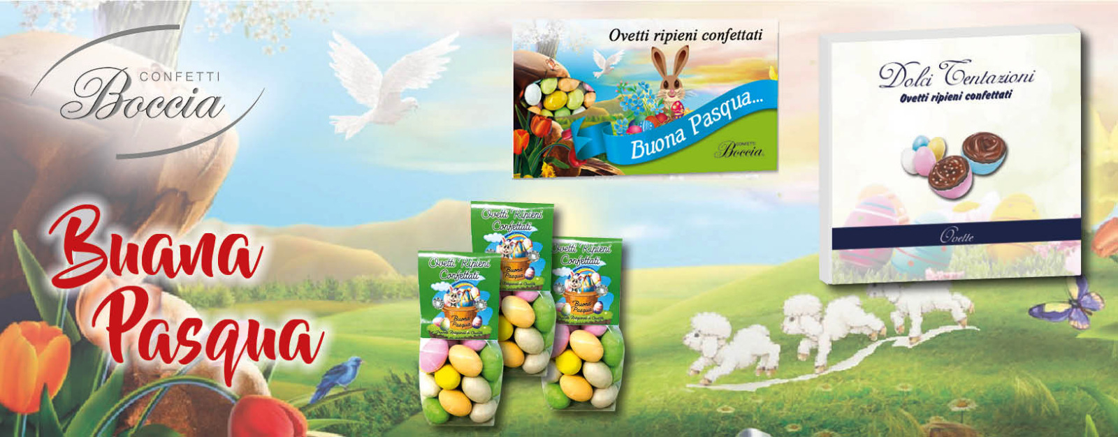 DLM - Confetti al Cioccolato Artigianali Boccia confezione da 1 KG_Giallo -  Italiano